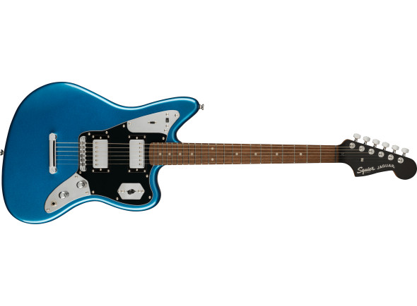 Fender  Squier FSR Contemporary Jaguar HH ST Laurel Fingerboard Black Pickguard Lake Placid Blue